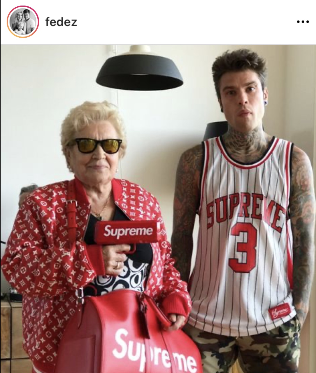 Chiara, Fedez, Nonna Luciana e il vaccino